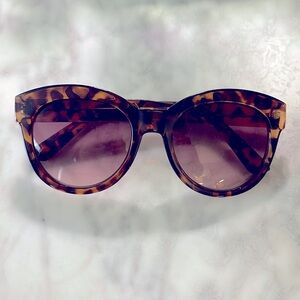 Ann Taylor Loft Turquoise Sunglasses - like new